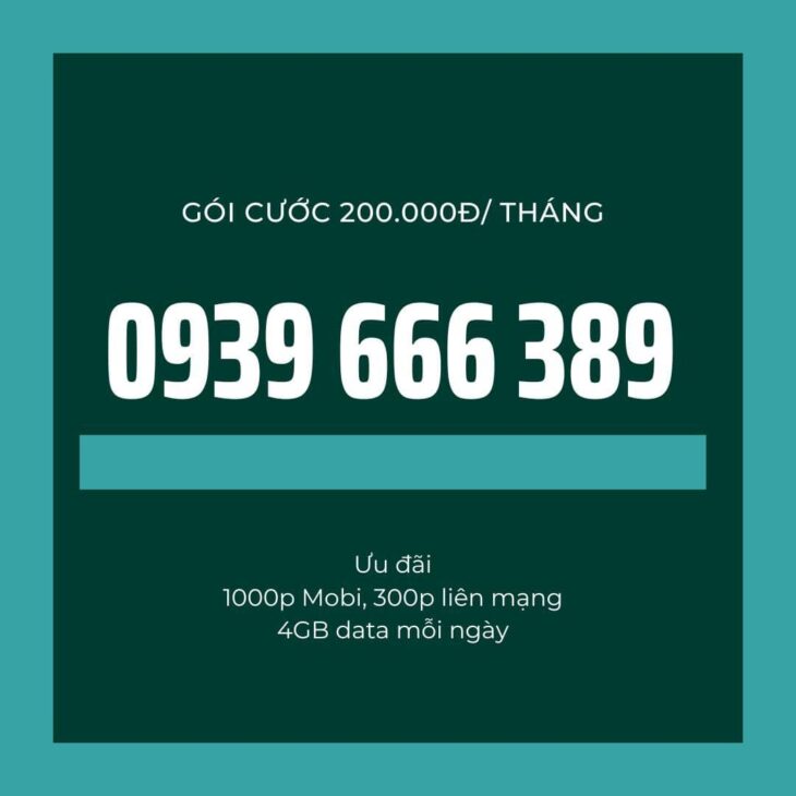 Chuyên sim MobiFone trả trước, trả sau, nhận tìm số theo yêu cầu…