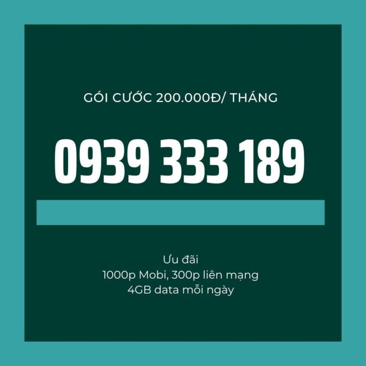 Chuyên sim MobiFone trả trước, trả sau, nhận tìm số theo yêu cầu…