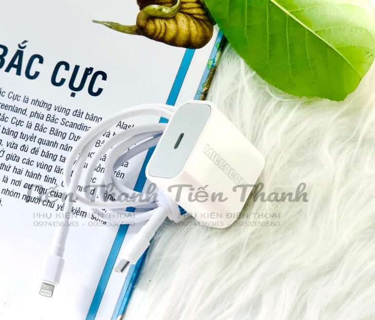 Bộ sạc PD 20w cổng kết nối TypeC to lighning