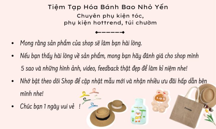 Tiệm Tạp Hoá Bánh Bao Nhỏ Yến ( phụ kiện – túi chườm)
