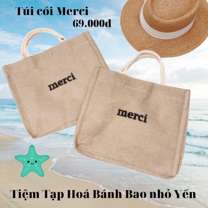Túi cói Merci siêu hottrend có sẵn cần thơ – inbox zalo : 0763823807