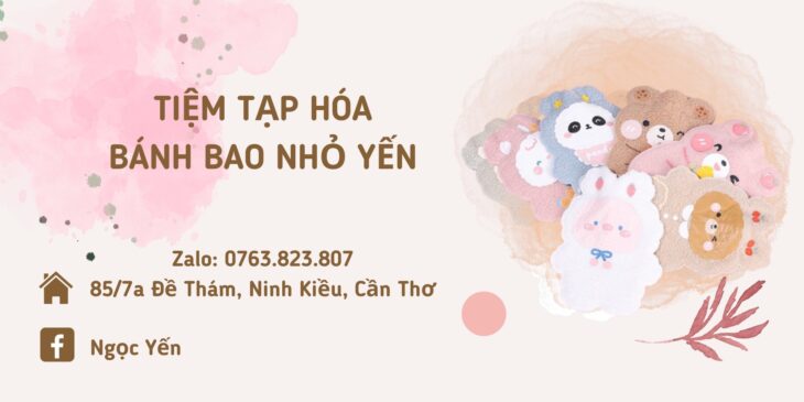 Tiệm Tạp Hoá Bánh Bao Nhỏ Yến ( phụ kiện – túi chườm)