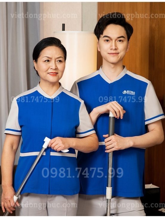 Mẫu đồng phục tạp vụ chất lượng, giá tốt nhất thị trường