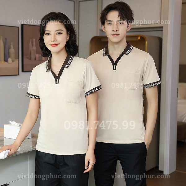 Mẫu đồng phục tạp vụ chất lượng, giá tốt nhất thị trường