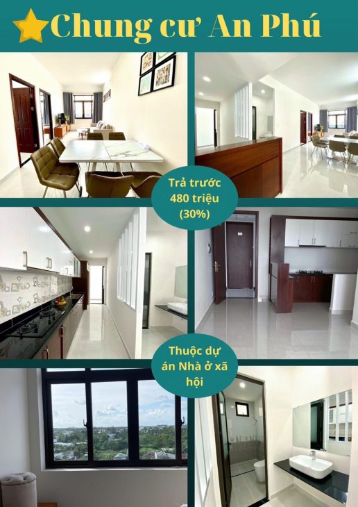 Sở hữu căn hộ trung cư An Phú Cần Thơ Giá chỉ 1,6 tỷ Sở hữu căn hộ trung cư An Phú Cần Thơ Giá chỉ 1,6 tỷ