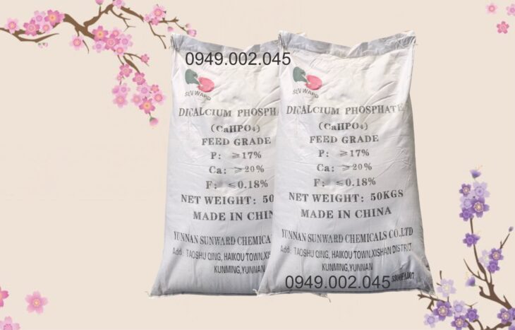 DCP – Dicalcium Phosphate cung cấp Canxi giúp tôm mau cứng vỏ