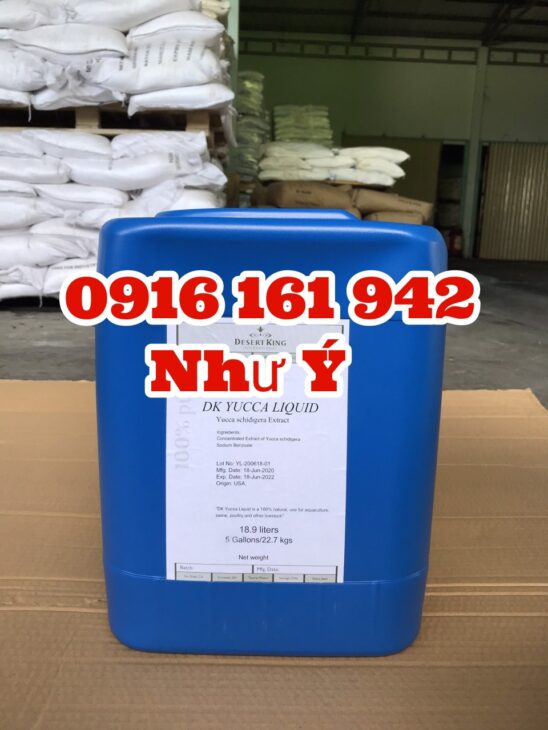 DK YUCCA LIQUID – YUCCA Mỹ: Yucca xô 18.9 lít hấp thu khí độc và khử mùi hôi