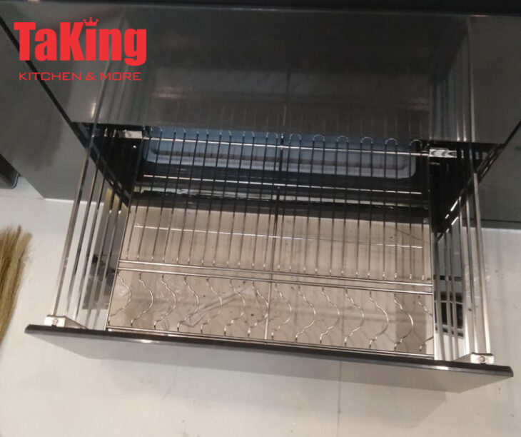 Kệ xoong nồi nan dẹt cánh kéo TaKing