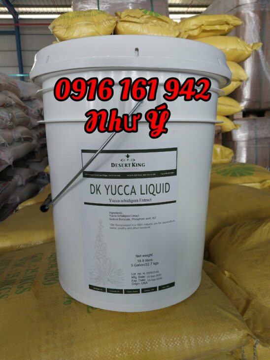 DK YUCCA LIQUID – YUCCA Mỹ: Yucca xô 18.9 lít hấp thu khí độc và khử mùi hôi