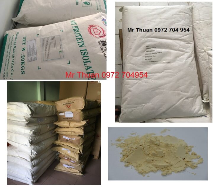 nguyên liệu đạm đậu nành 90% (Isolate Soy Protein ISP 90% )