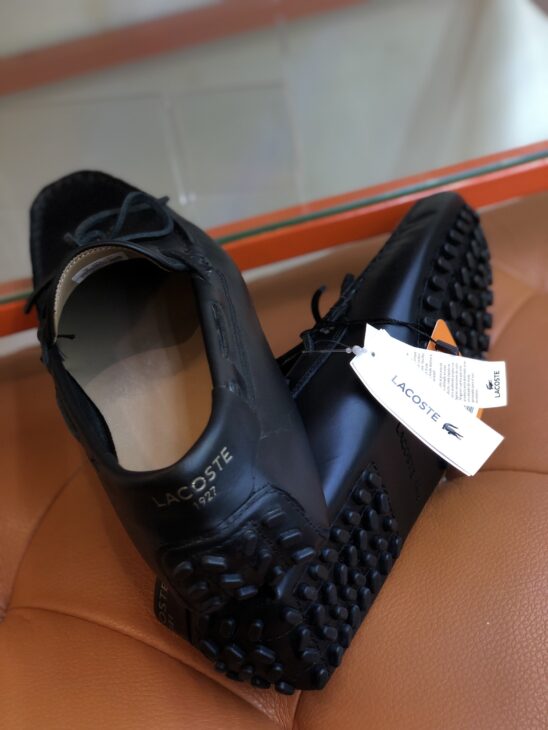 Giày mọi da cao cấp Lacoste chính hãng nhập Mỹ
