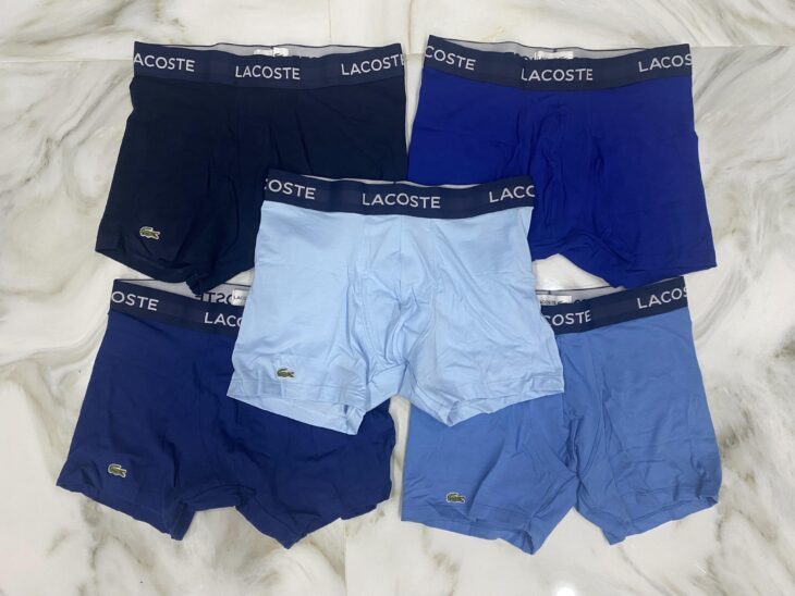Set quần boxer nam Lacoste chính hãng nhập Mỹ