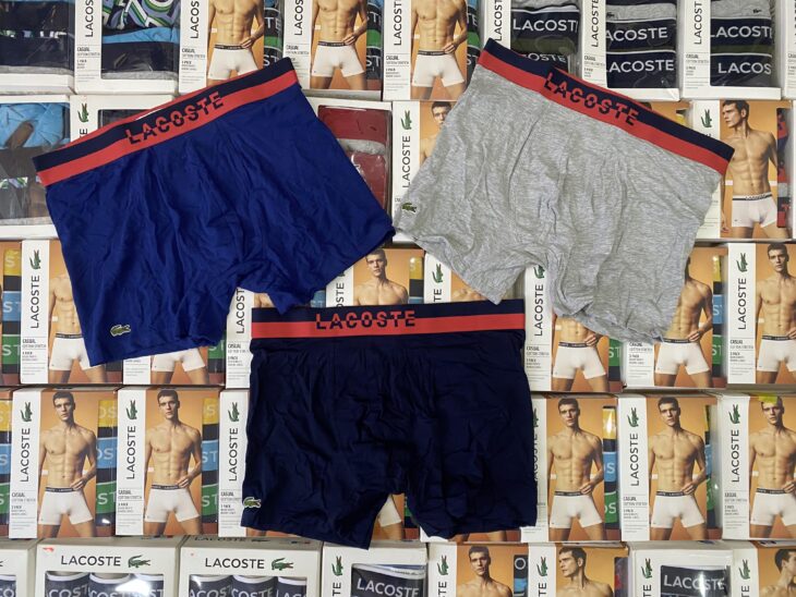 Set quần boxer nam Lacoste chính hãng nhập Mỹ
