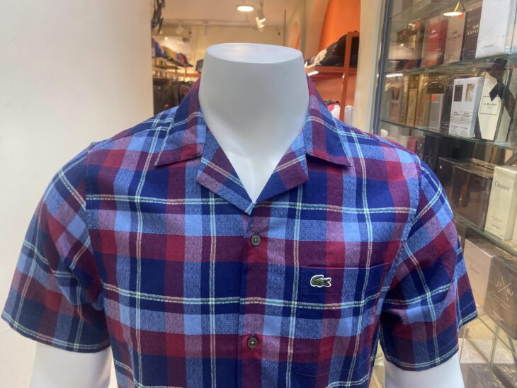 Áo sơ mi caro Lacoste chính hãng nhập MỸ