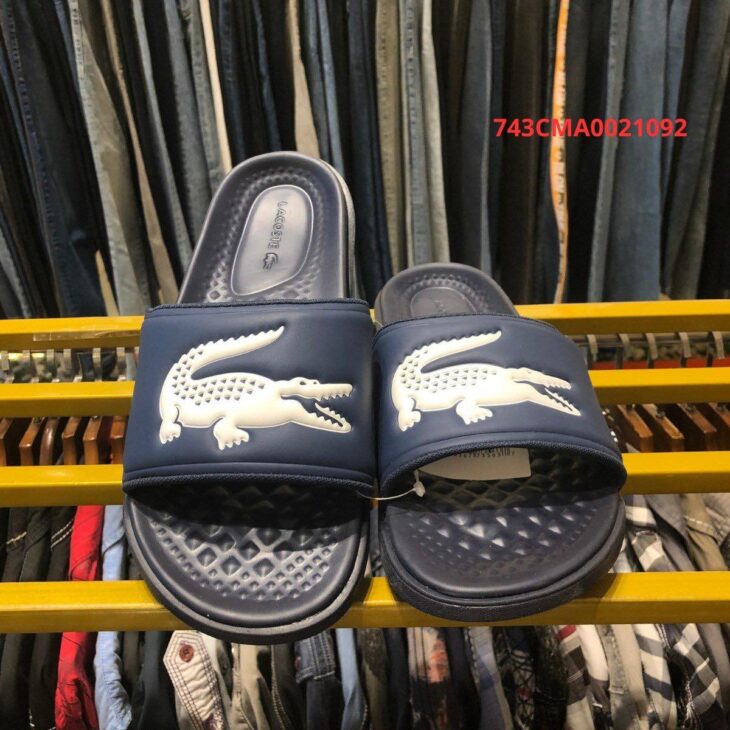 Dép cá sấu Lacoste nam hàng chính hãng nhập Mỹ