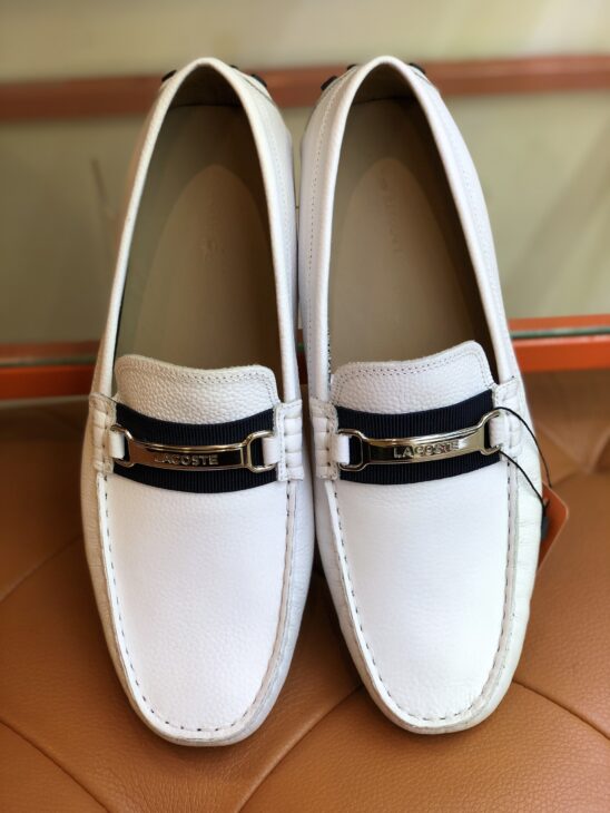 Giày mọi da cao cấp Lacoste chính hãng nhập Mỹ