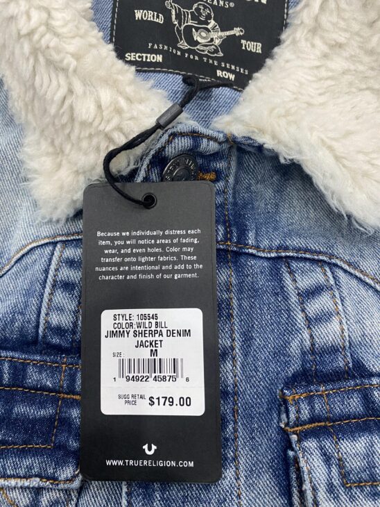 Áo khoác jeans địa True Religion chính hãng