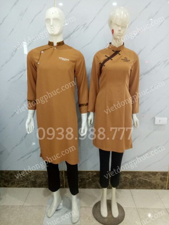 Đồng phục nhà hàng ăn uống trẻ trung, bền đẹp – Miễn phí thiết kế