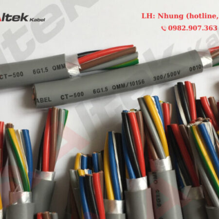 Cáp điều khiển Altek Kabel 6 lõi nhập khẩu chính hãng, phân phối độc quyền