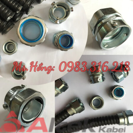 Phụ Kiện đầu nối ống ruột gà, tủ điện, máng cáp