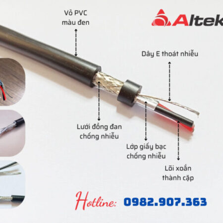 Cáp RS 485 truyền tín hiệu, chạy ngoài trời Cáp RS 485 truyền tín hiệu, chạy ngoài trời