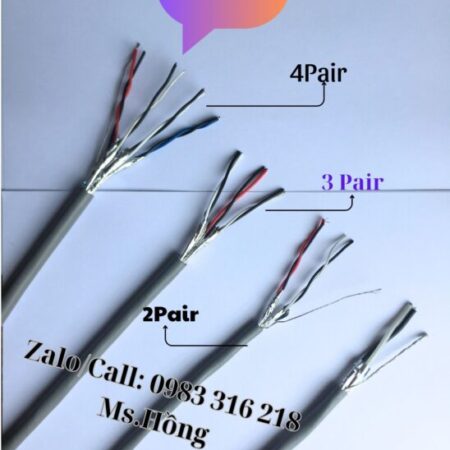 Cáp tín hiệu vặn xoắn từng cặp Altek Kabel Cáp tín hiệu vặn xoắn từng cặp Altek Kabel