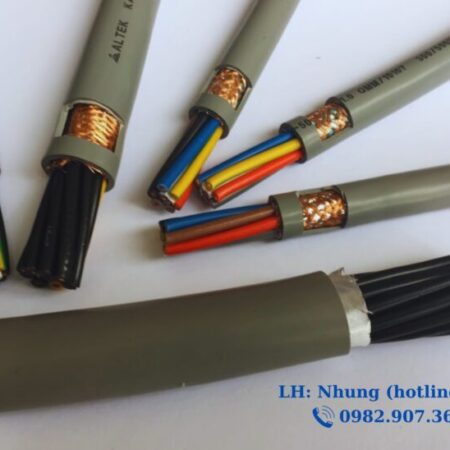 Cáp điều khiển 25 lõi chống nhiễu và không chống nhiễu tại kho HN,ĐN, HCM