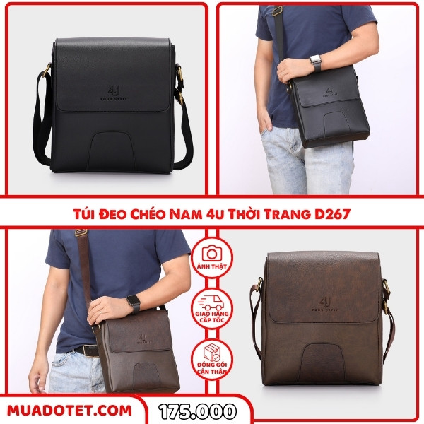 Túi Đeo Chéo Nam 4U Thời Trang D267