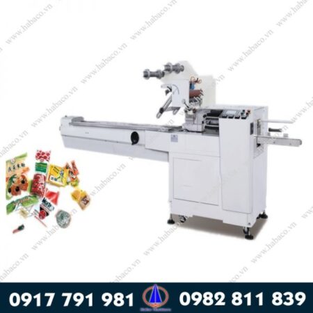 Máy đóng gói bánh kẹo nằm ngang