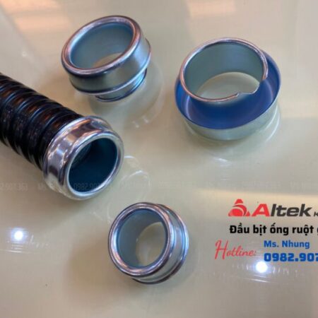 Đầu bịt ống ruột gà chống xước giảm va đập Đầu bịt ống ruột gà chống xước giảm va đập