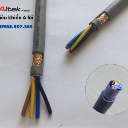 Cáp điều khiển 4 lõi chia màu Altek Kabel giá cạnh tranh Cáp điều khiển 4 lõi chia màu Altek Kabel giá cạnh tranh