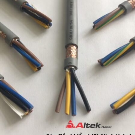Cáp điều khiển 4 lõi đa dạng các tiết diện Cáp điều khiển 4 lõi đa dạng các tiết diện