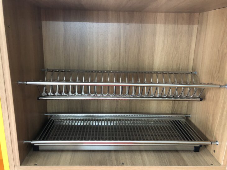 Kệ bát đĩa cố định chữ V TaKing, hiện đại, tinh tế