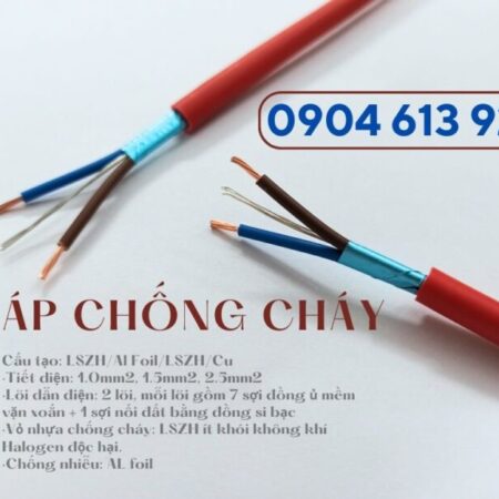 Dây tín hiệu chống cháy xoắn chống nhiễu 2×1.5mm Altek Kabel