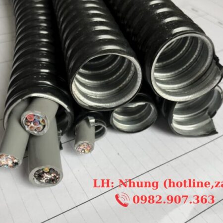 Ống ruột gà lõi thép luồn dây điện bảo đảm an toàn khi sử dụng điện