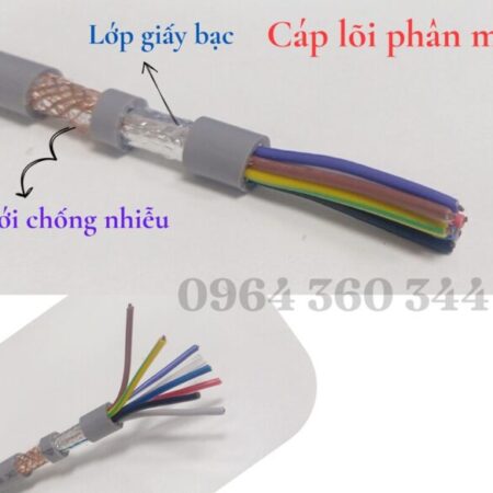 Cáp điều khiển Altek Kabel chống nhiễu mã SH-500 Cáp điều khiển Altek Kabel chống nhiễu mã SH-500