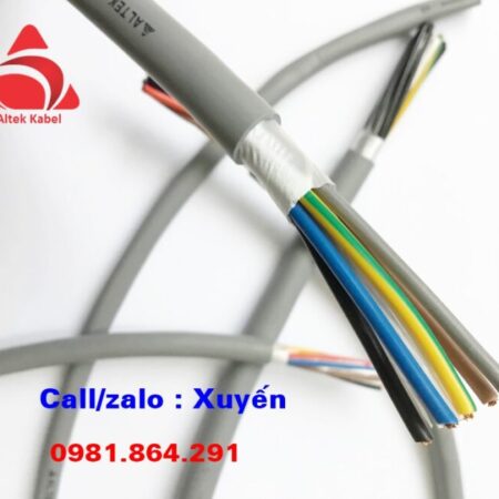 Dây cáp điều khiển lõi đồng mềm 5 Core, 5 màu hãng Altek Kabel