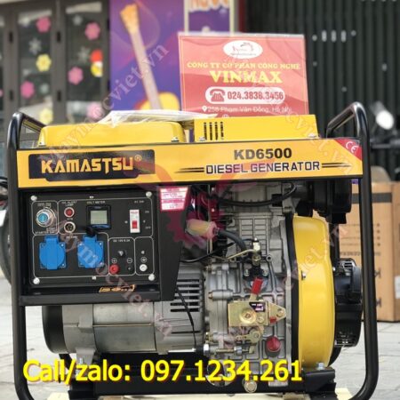Máy phát điện dầu 5kw Kamastsu KD6500 giá rẻ Máy phát điện dầu 5kw Kamastsu KD6500 giá rẻ
