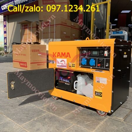 Máy phát điện dầu 5kw Kama KDE6700TN giá rẻ