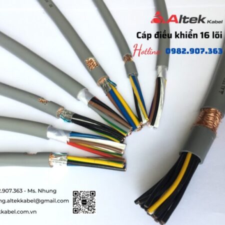 Cáp điều khiển 16 lõi Altek Kabel sẵn hàng sỉ lẻ toàn quốc Cáp điều khiển 16 lõi Altek Kabel sẵn hàng sỉ lẻ toàn quốc