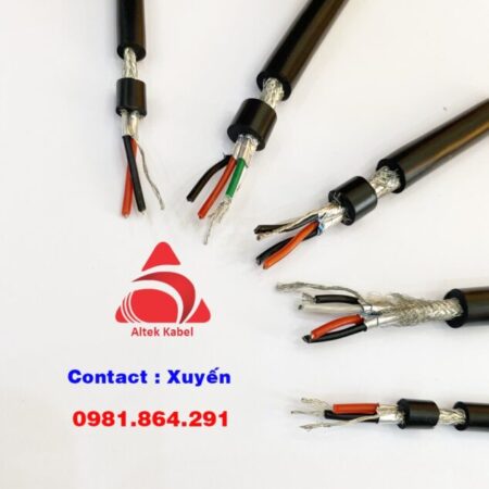 Dây cáp tín hiệu 24AWG 2Pair chống nhiễu hãng Altek Kabel