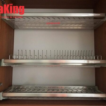 Kệ bát đĩa cố định VIP 3 tầng hiện đại, cao cấp TaKing