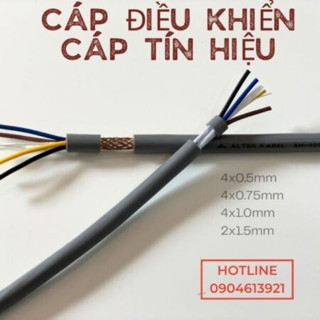 Cáp tín hiệu điều khiển RVV, RVPP 4 lõi, 4×0.5mm/4×0.75mm/4×1.0mm/4×1.5mm Cáp tín hiệu điều khiển RVV, RVPP 4 lõi, 4×0.5mm/4×0.75mm/4×1.0mm/4×1.5mm