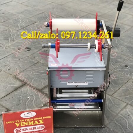 Máy dán màng hộp vuông bán tự động VM2014 giá rẻ