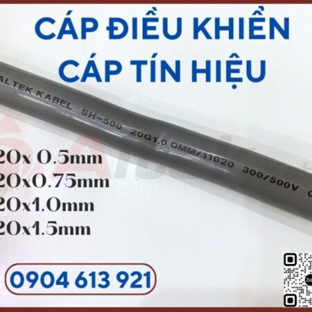 Cáp tín hiệu chống nhiễu SH – 500 Altek Kabel 2×1.0mm/2×1.5mm/2×2.5mm