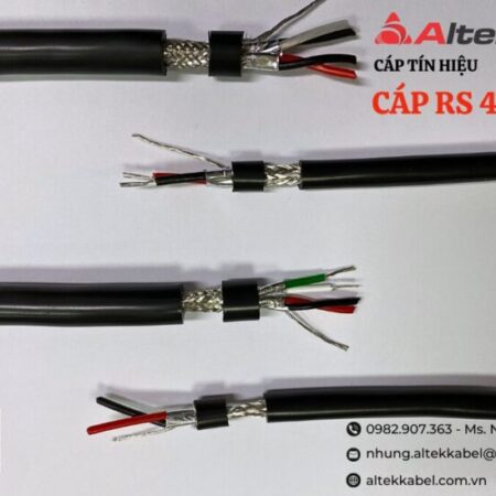 Cáp tín hiệu âm thanh RS 485 đồng si bạc