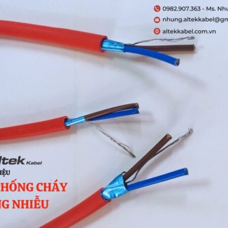 Cáp chống cháy chống nhiễu truyền tín hiệu báo cháy Altek Kabel