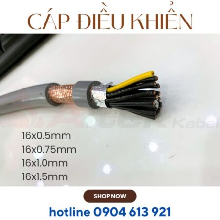 Cáp tín hiệu chống nhiễu 16 lõi , cáp điều khiển 16×0.75mm Altek Kabel Hà Nội