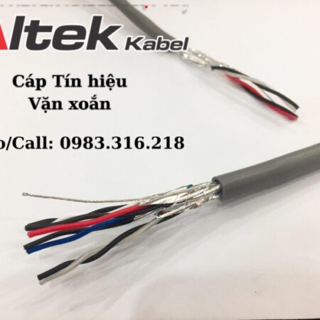 Cáp tín hiệu vặn xoắn, cáp âm thanh Altek Kabel Tại Hà Nội Cáp tín hiệu vặn xoắn, cáp âm thanh Altek Kabel Tại Hà Nội