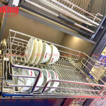 Kệ bát đĩa nan OVAL VIP hiện đại, độc đáo, thẩm mỹ TaKing Kệ bát đĩa nan OVAL VIP hiện đại, độc đáo, thẩm mỹ TaKing